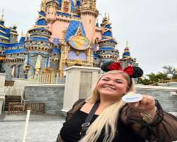 The star often goes to Disneyland which gives hint about her love for Disney's character.